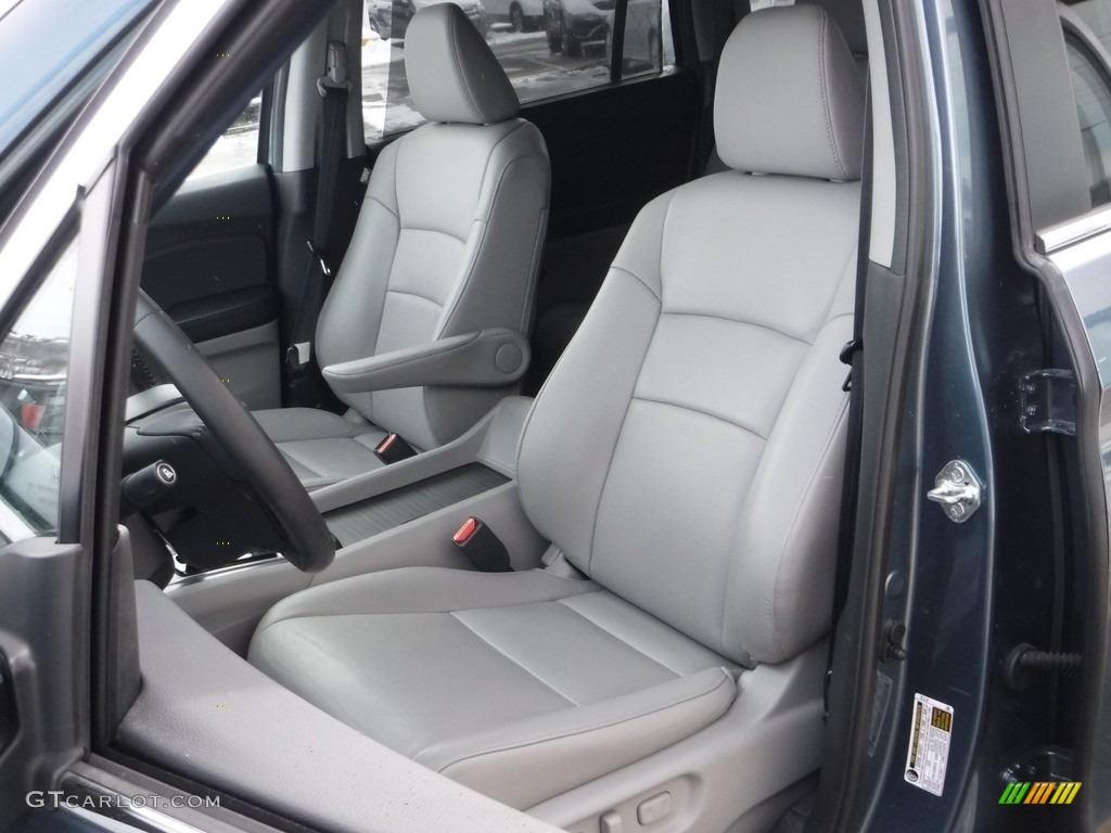 Gray Interior 2017 Honda Pilot EX-L AWD Photo #140992197