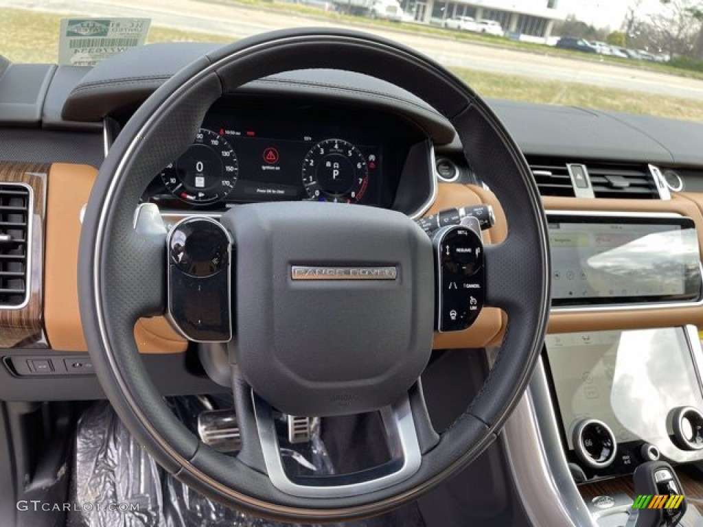 2021 Range Rover Sport HSE Dynamic - Portofino Blue Metallic / Vintage Tan/Ebony photo #20