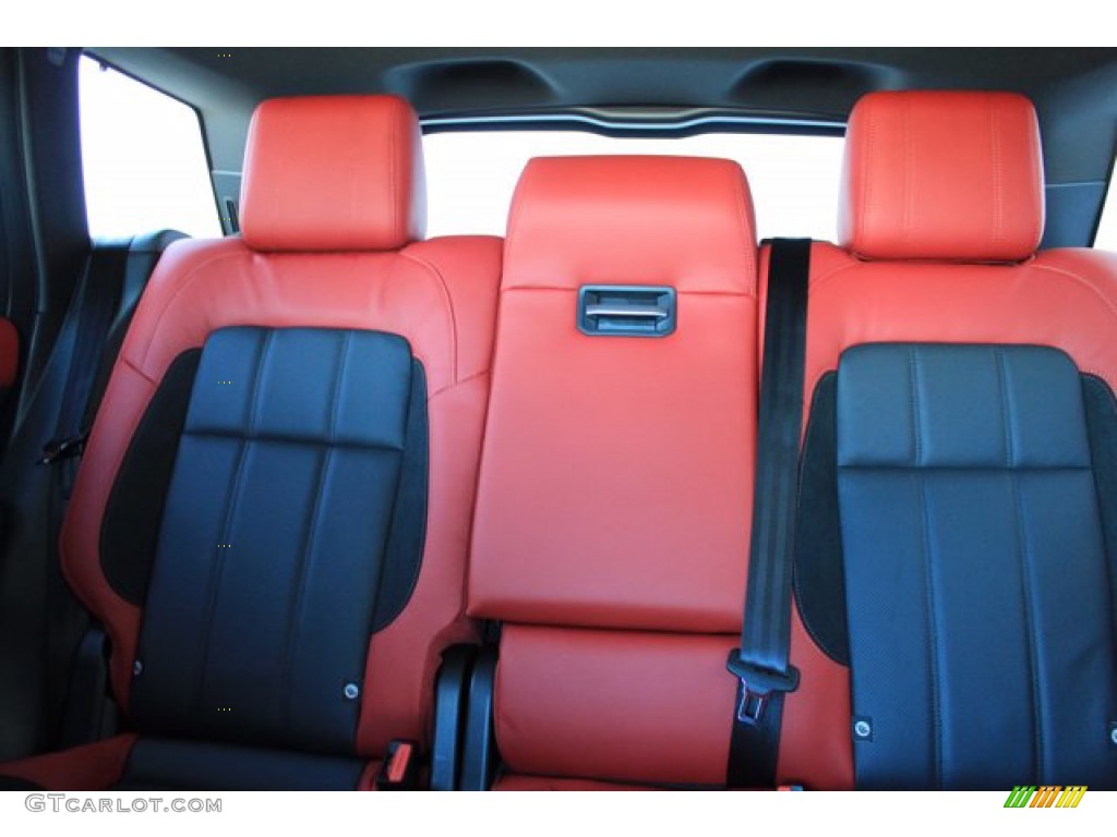 2021 Range Rover Sport HST - Santorini Black Metallic / Pimento/Ebony photo #20