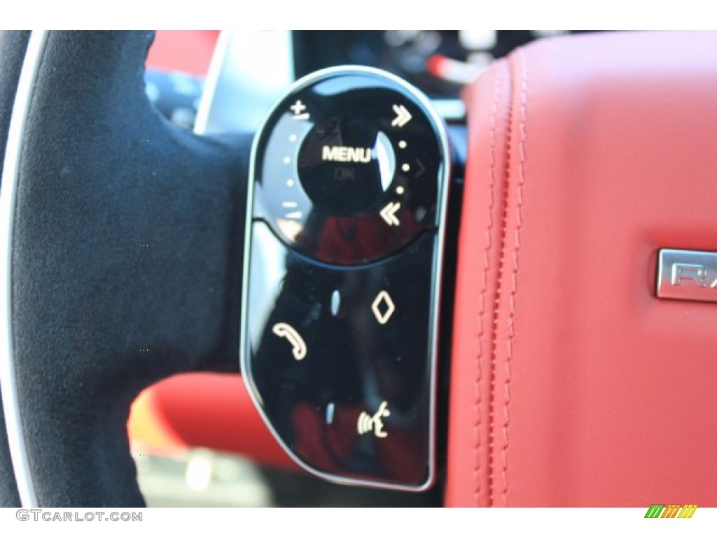 2021 Range Rover Sport HST - Santorini Black Metallic / Pimento/Ebony photo #21