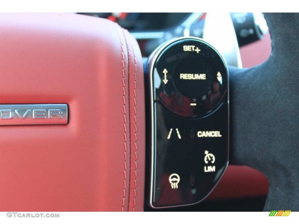 2021 Range Rover Sport HST - Santorini Black Metallic / Pimento/Ebony photo #22