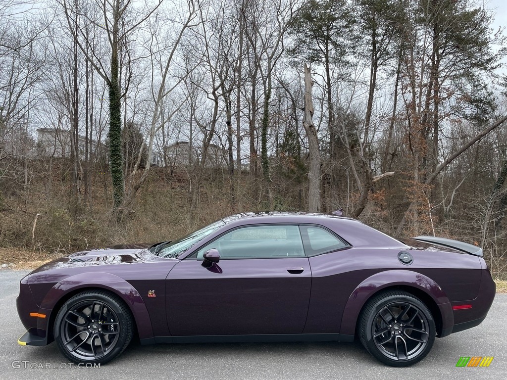 2021 Challenger R/T Scat Pack Widebody - Hellraisin / Black photo #1