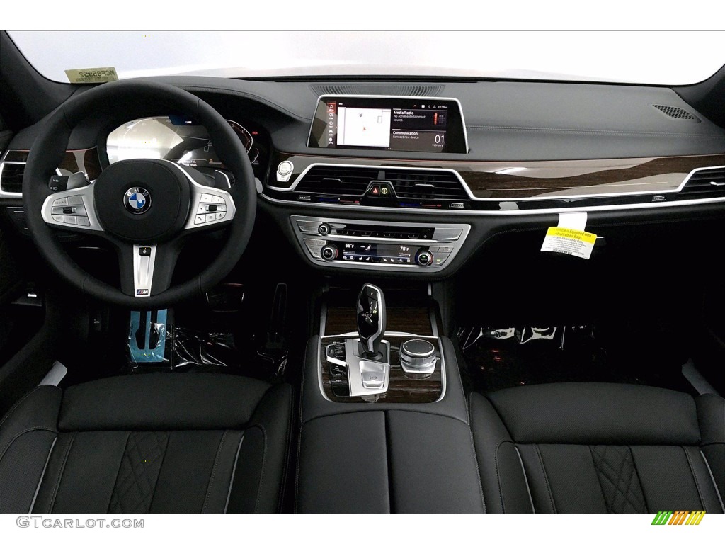2021 BMW 7 Series 750i xDrive Sedan Black Dashboard Photo #140993424
