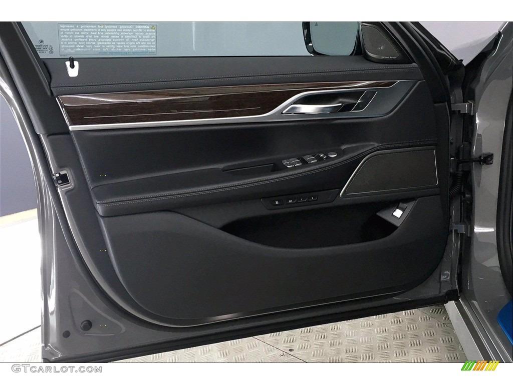 2021 7 Series 750i xDrive Sedan - Bernina Gray Amber Effect / Black photo #14