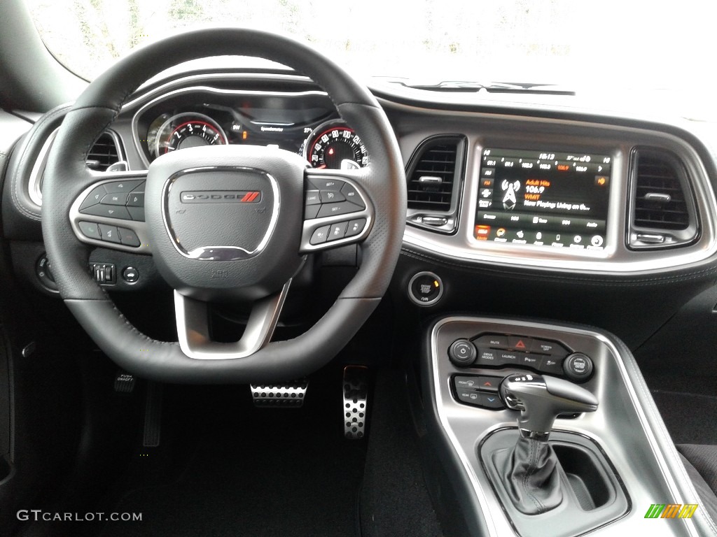 2021 Dodge Challenger R/T Scat Pack Widebody Black Dashboard Photo #140993709