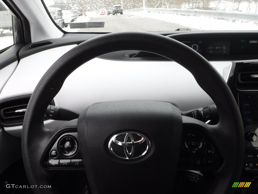 2019 Prius L Eco - Magnetic Grey Metallic / Moonstone photo #20
