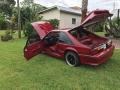 1991 Medium Red Ford Mustang GT Coupe  photo #9