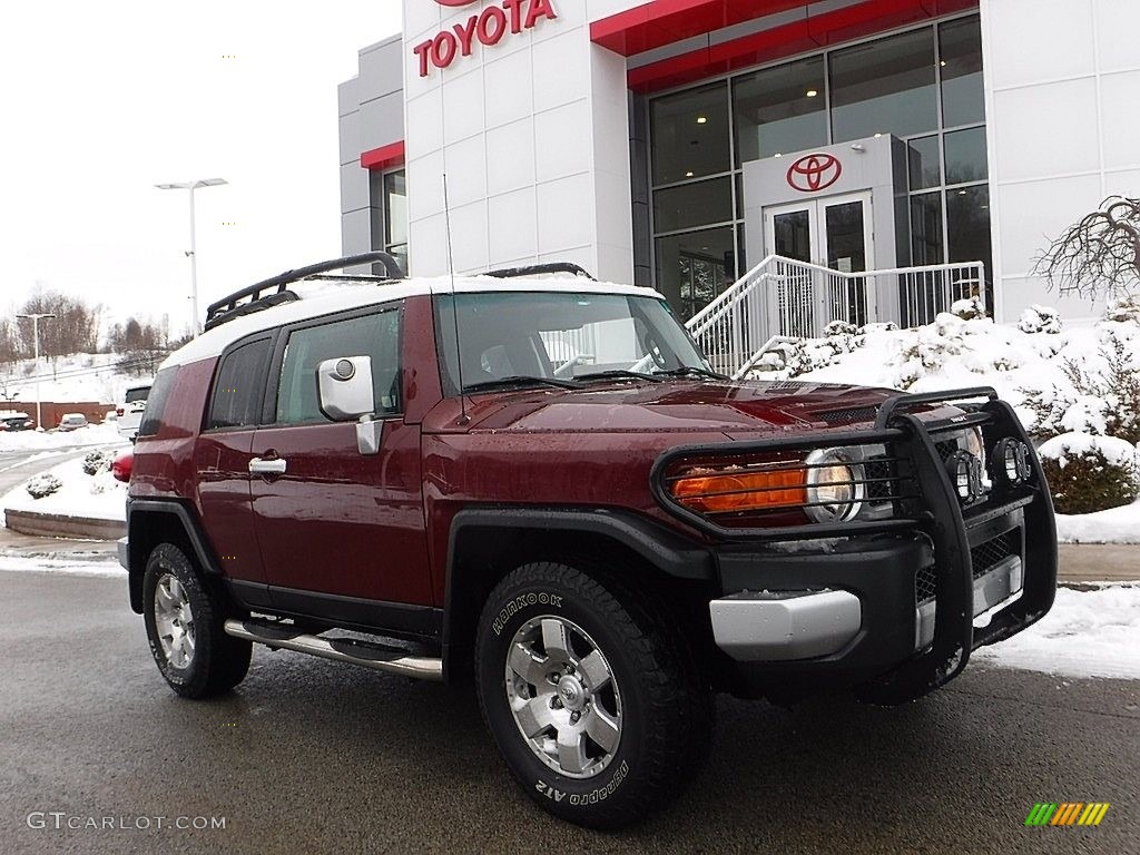 2008 FJ Cruiser 4WD - Brick Red / Dark Charcoal photo #1