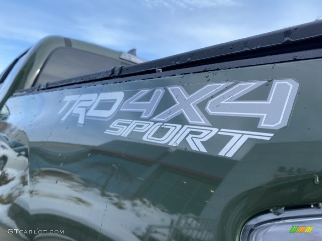 2021 Tacoma TRD Sport Double Cab 4x4 - Army Green / Black photo #26