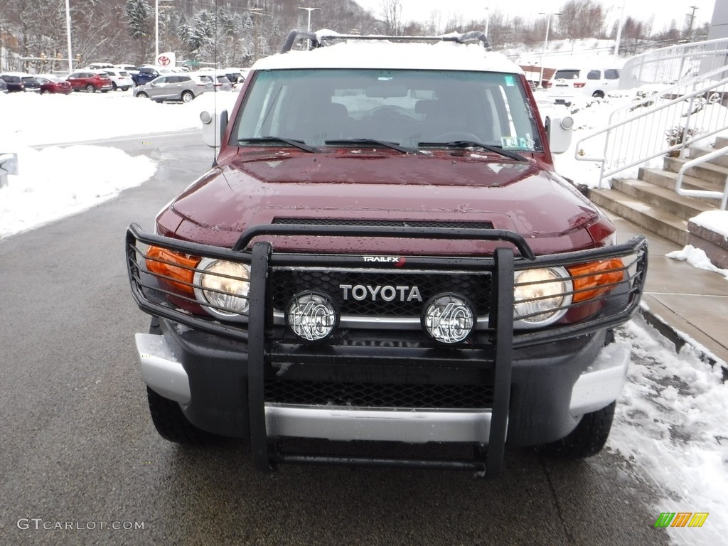 2008 FJ Cruiser 4WD - Brick Red / Dark Charcoal photo #8