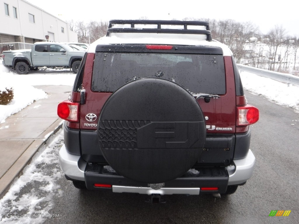 2008 FJ Cruiser 4WD - Brick Red / Dark Charcoal photo #12