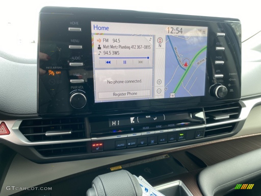 2021 Sienna XLE AWD Hybrid - Blueprint / Graphite photo #7