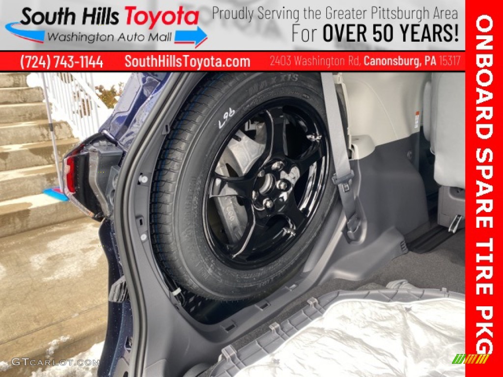2021 Sienna XLE AWD Hybrid - Blueprint / Graphite photo #30