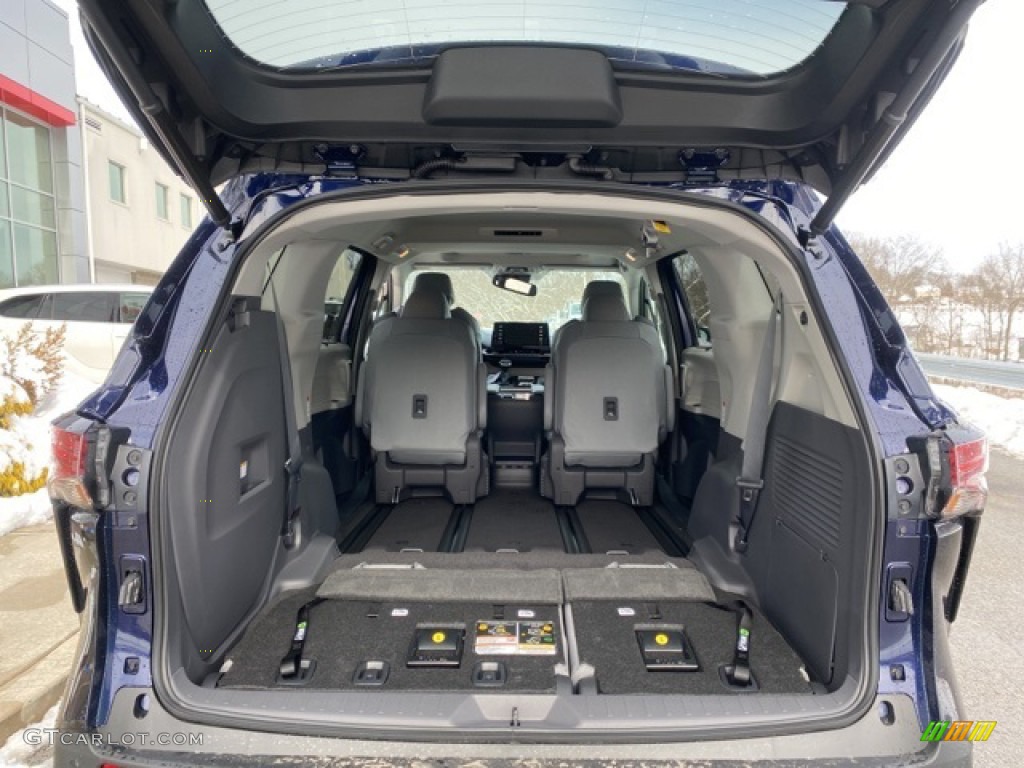 2021 Sienna XLE AWD Hybrid - Blueprint / Graphite photo #36