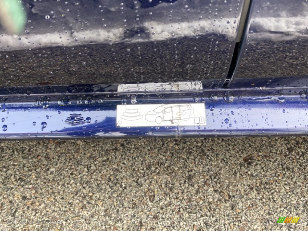 2021 Sienna XLE AWD Hybrid - Blueprint / Graphite photo #39