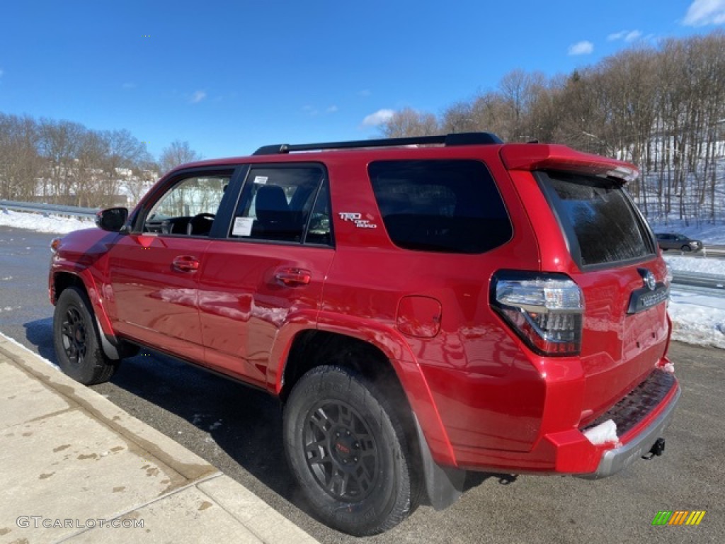 2021 4Runner TRD Off Road Premium 4x4 - Barcelona Red Metallic / Black photo #2