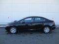 Crystal Black Pearl - Civic LX Sedan Photo No. 2