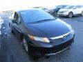 Crystal Black Pearl - Civic LX Sedan Photo No. 7