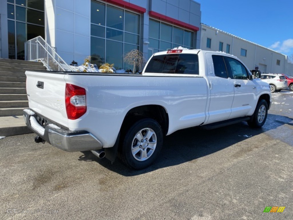 2021 Tundra SR5 Double Cab 4x4 - Super White / Graphite photo #13