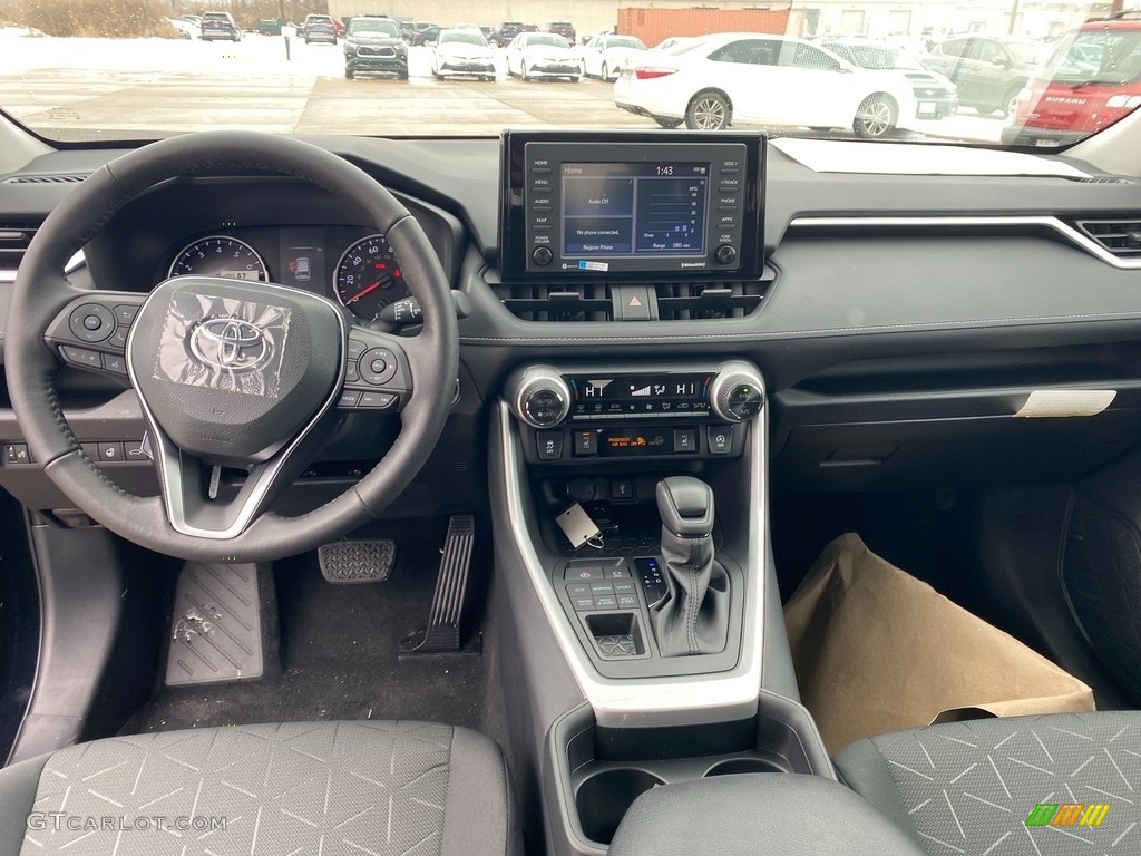 2021 RAV4 XLE AWD - Midnight Black Metallic / Black photo #4