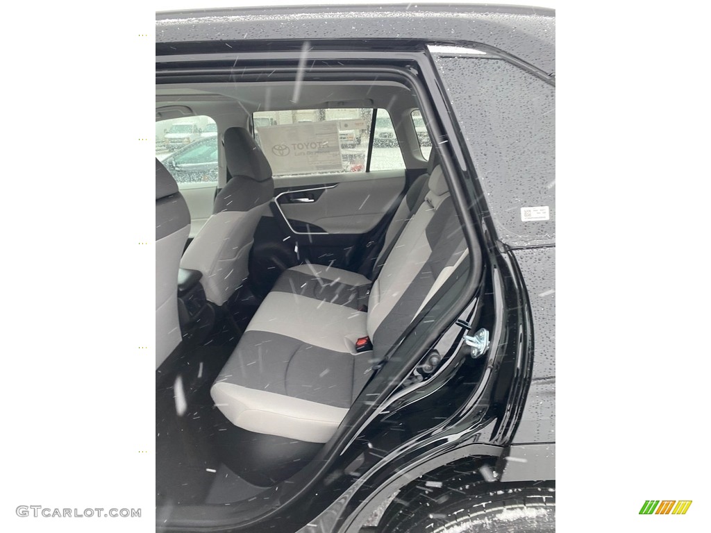 2021 RAV4 XLE AWD Hybrid - Midnight Black Metallic / Light Gray photo #3