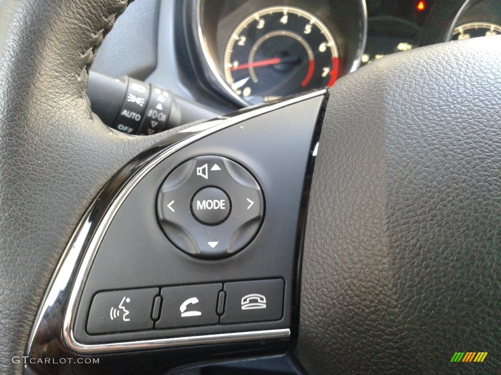 2018 Mitsubishi Outlander Sport SEL AWC Black Steering Wheel Photo #140997915