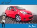 2012 Absolutely Red Toyota Yaris L 5 Door  photo #1