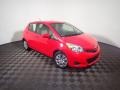 2012 Absolutely Red Toyota Yaris L 5 Door  photo #2