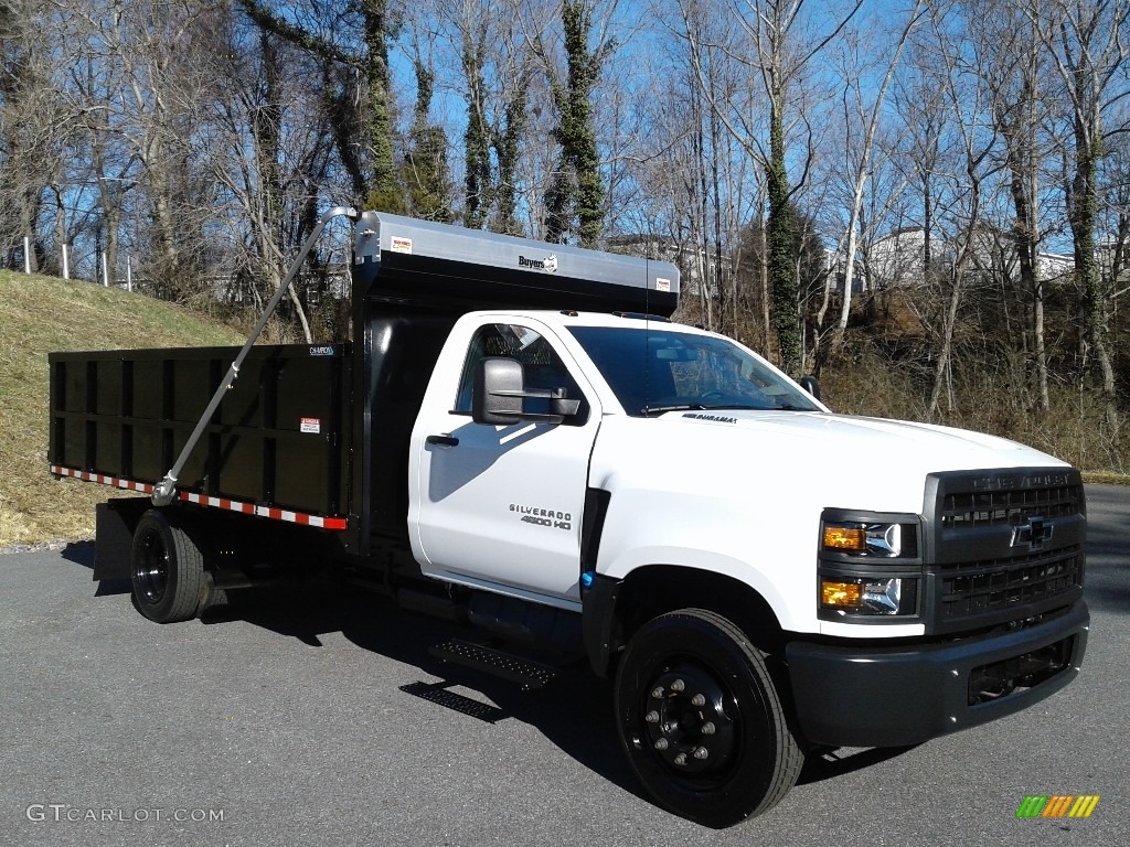 2020 Chevrolet Silverado 4500HD Crew Cab Chassis Dump Truck Exterior Photos