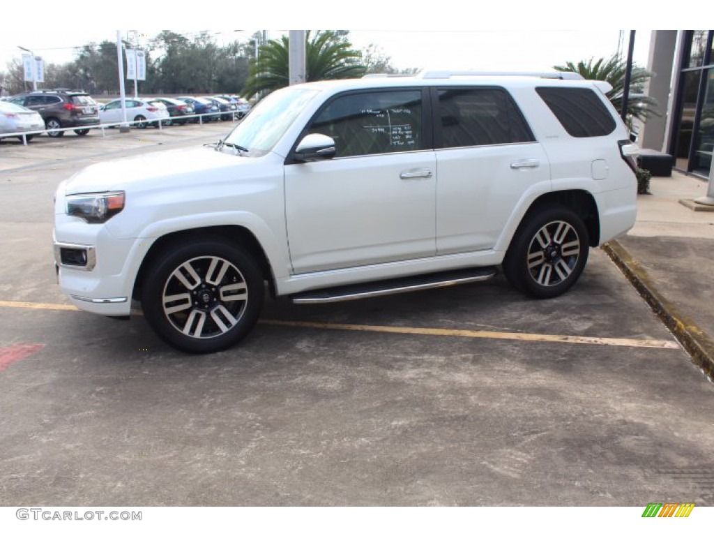 2017 4Runner Limited - Blizzard Pearl White / Sand Beige photo #5