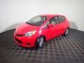 2012 Absolutely Red Toyota Yaris L 5 Door  photo #8
