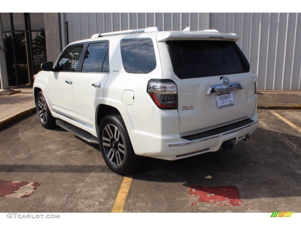 2017 4Runner Limited - Blizzard Pearl White / Sand Beige photo #7
