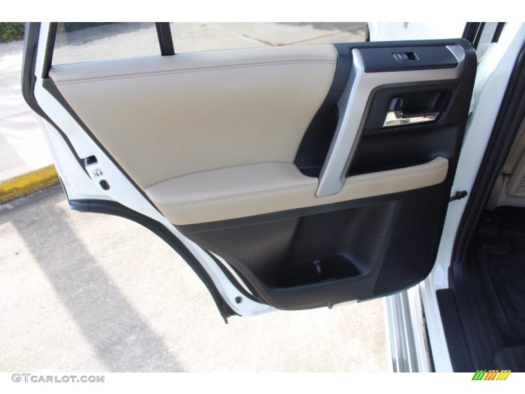 2017 4Runner Limited - Blizzard Pearl White / Sand Beige photo #19