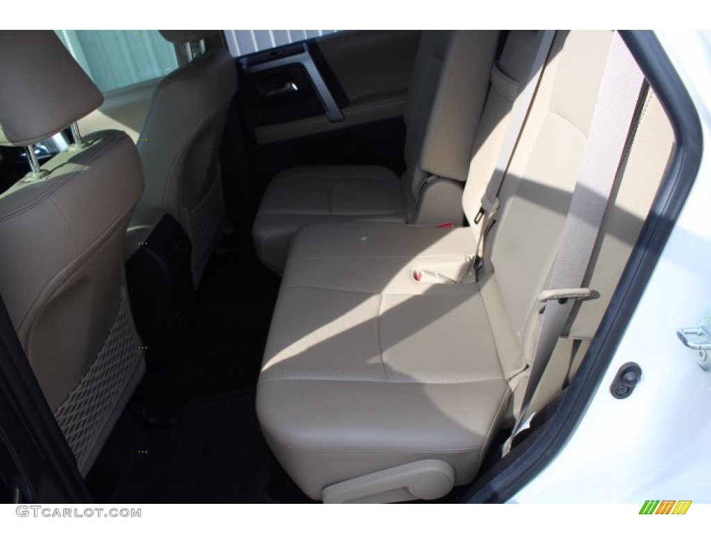 2017 4Runner Limited - Blizzard Pearl White / Sand Beige photo #20