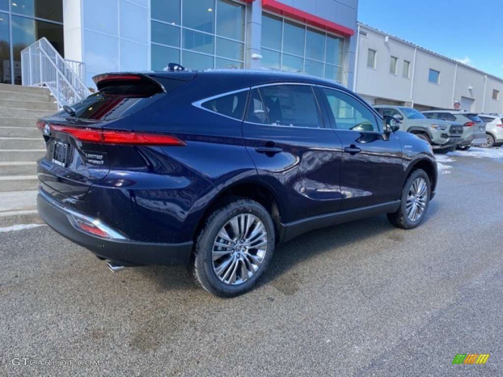2021 Venza Hybrid Limited AWD - Blueprint / Black photo #13