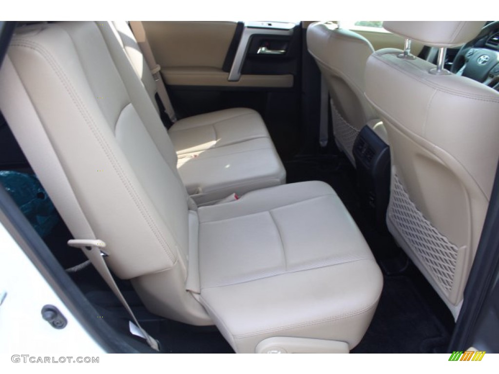 2017 4Runner Limited - Blizzard Pearl White / Sand Beige photo #25