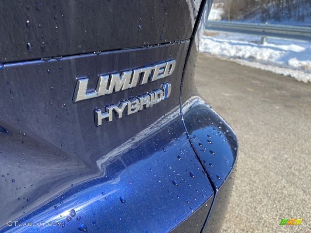 2021 Venza Hybrid Limited AWD - Blueprint / Black photo #24