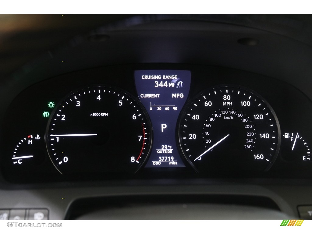 2016 Lexus LS 460 AWD Gauges Photo #140999110