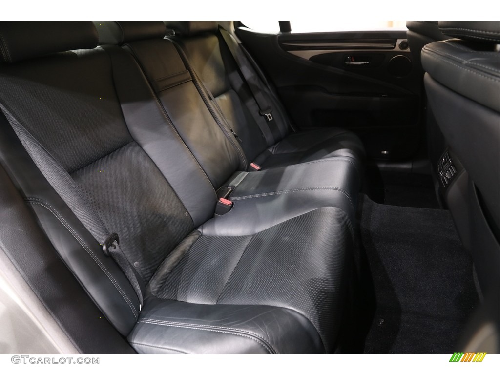Black Interior 2016 Lexus LS 460 AWD Photo #140999437