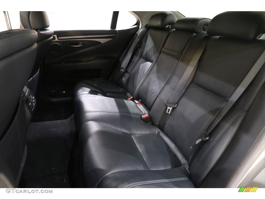 Black Interior 2016 Lexus LS 460 AWD Photo #140999455