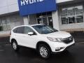 2016 White Diamond Pearl Honda CR-V EX AWD  photo #1