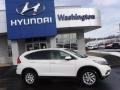 2016 White Diamond Pearl Honda CR-V EX AWD  photo #2