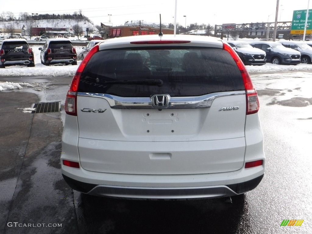 2016 CR-V EX AWD - White Diamond Pearl / Beige photo #9