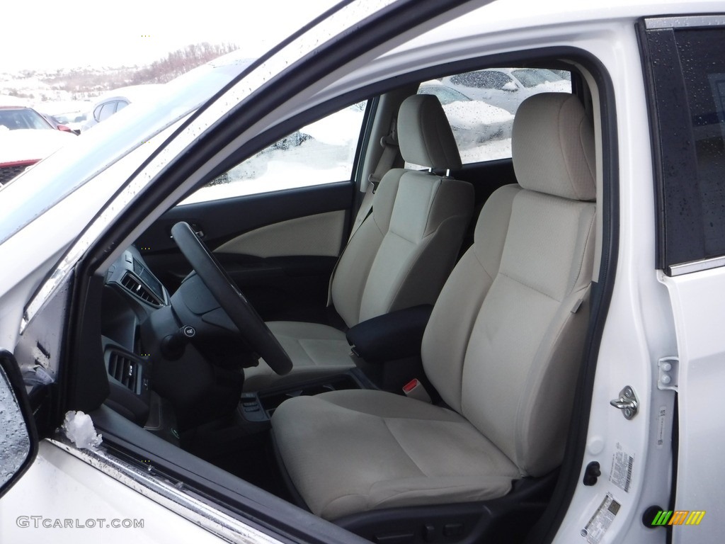 2016 CR-V EX AWD - White Diamond Pearl / Beige photo #14