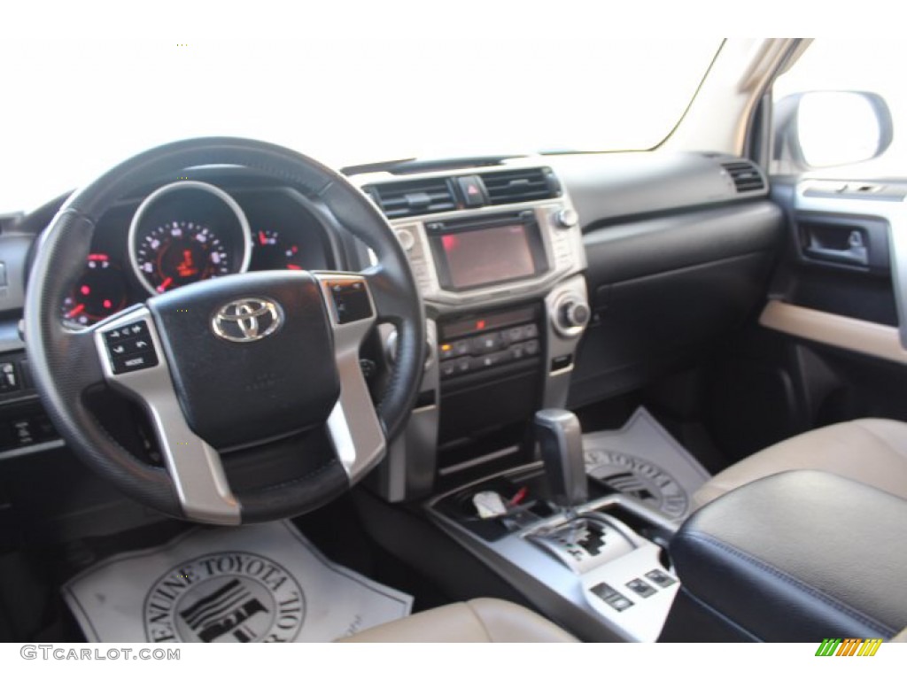 2013 4Runner Limited - Blizzard White Pearl / Sand Beige Leather photo #20