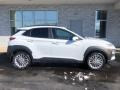 2021 Chalk White Hyundai Kona SEL AWD  photo #2