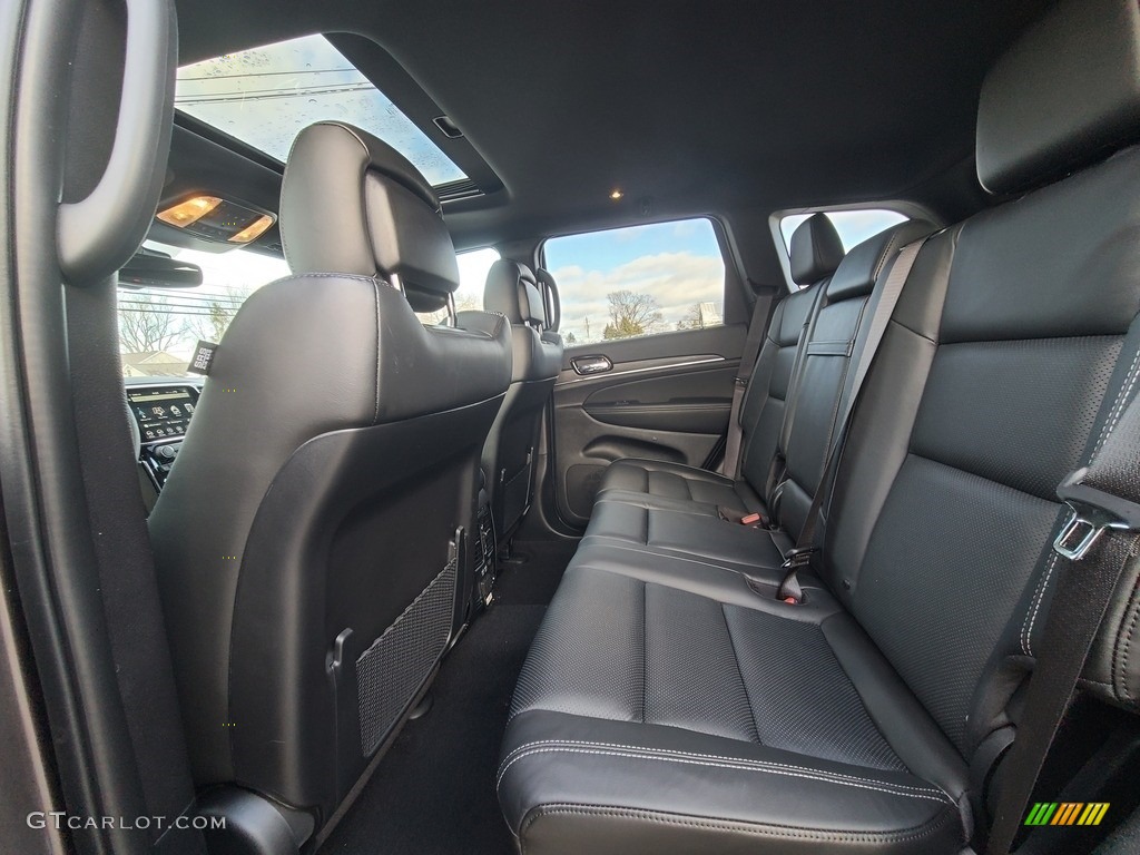 Black Interior 2021 Jeep Grand Cherokee Limited 4x4 Photo #141000805
