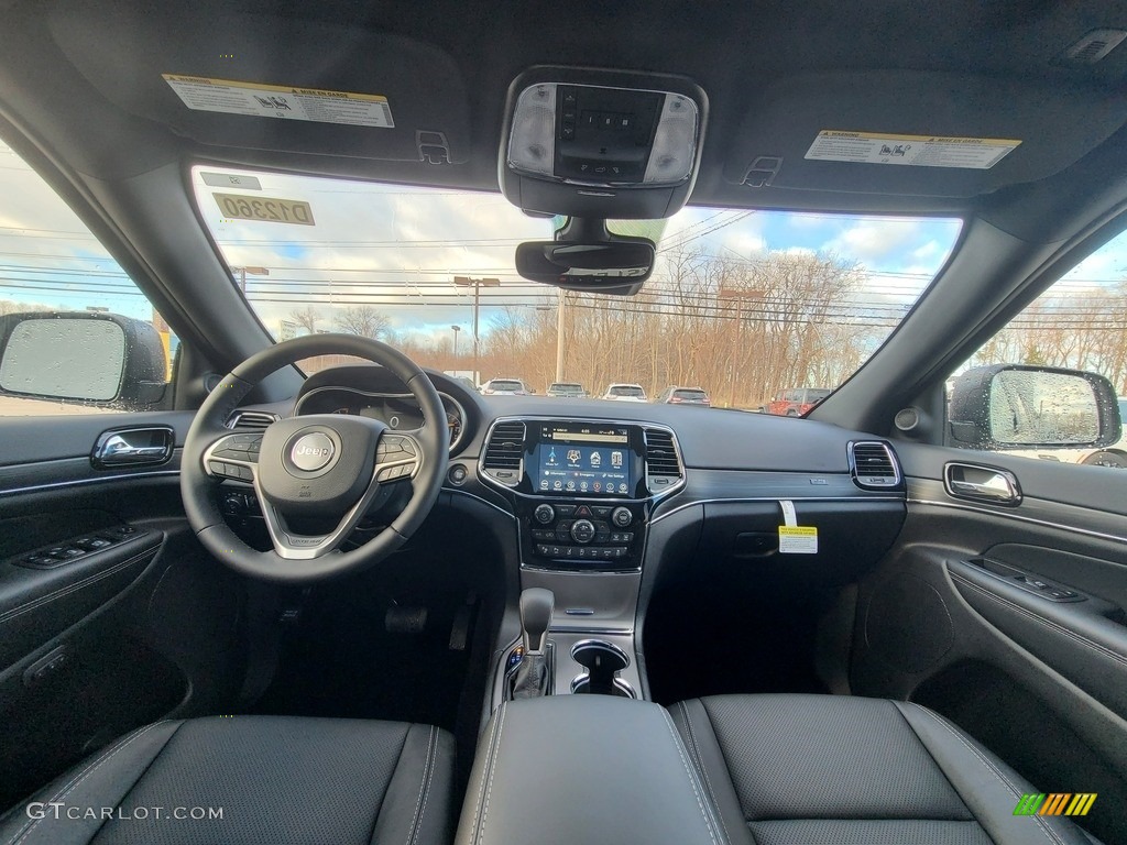 Black Interior 2021 Jeep Grand Cherokee Limited 4x4 Photo #141000829