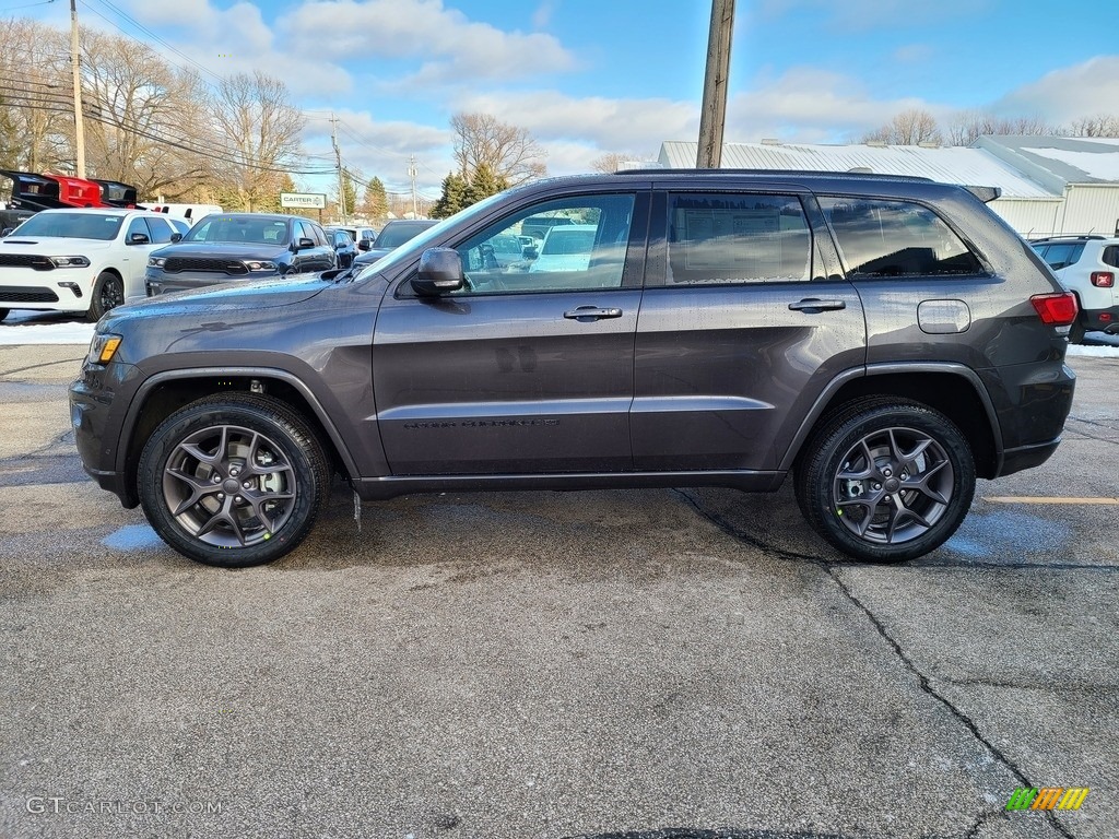 Granite Crystal Metallic 2021 Jeep Grand Cherokee Limited 4x4 Exterior Photo #141000889
