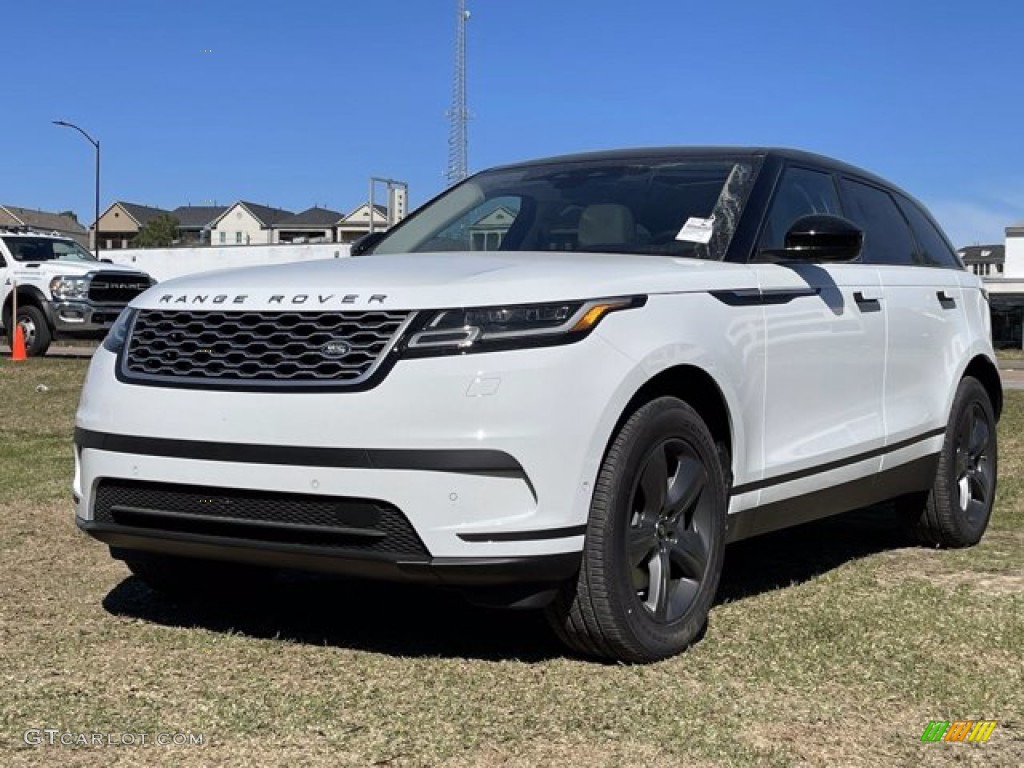 2021 Range Rover Velar R-Dynamic S - Fuji White / Light Oyster/Ebony photo #2